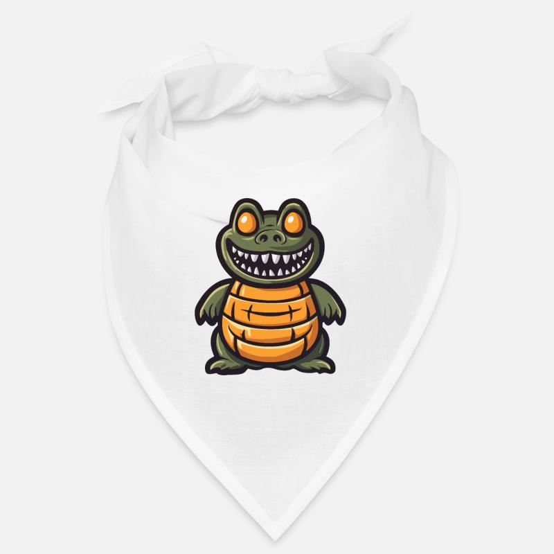 Alligator Halloween Comic Funny Bandana