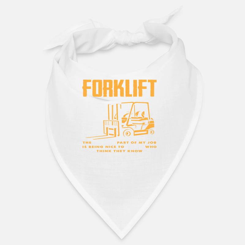 Forklift Driver Job Difficult Part Bandana