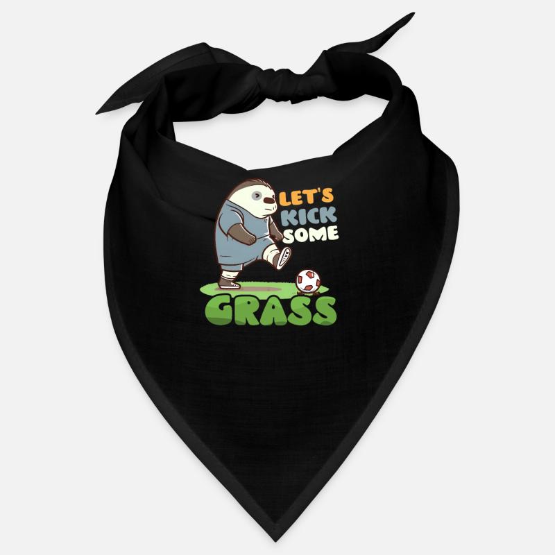 Soccer Player Kick Some Grass Bandana