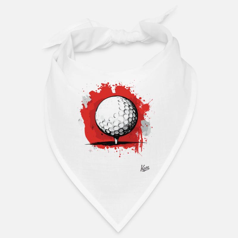 Golf Ball Golfing Bandana