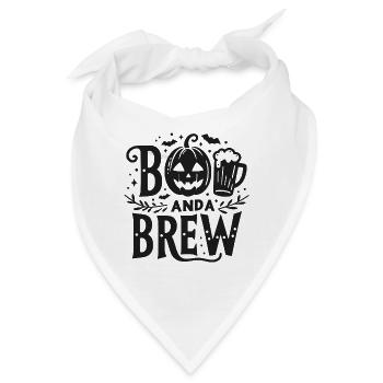 Buh und Brauen - Bandana - Weiß - Vorne