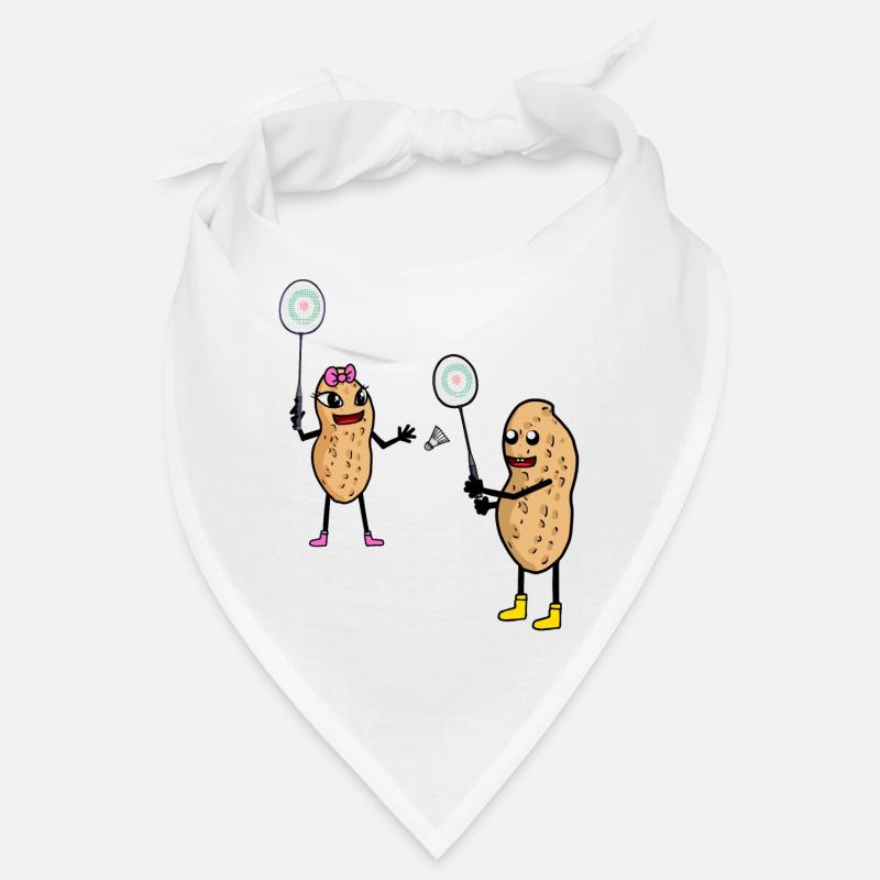 Peanut Tennis Player Peanuts Nut Nuts Bandana