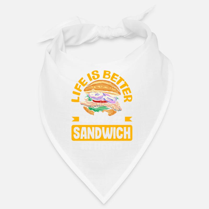 Sandwich Sandwich Snack Célébration Bandana
