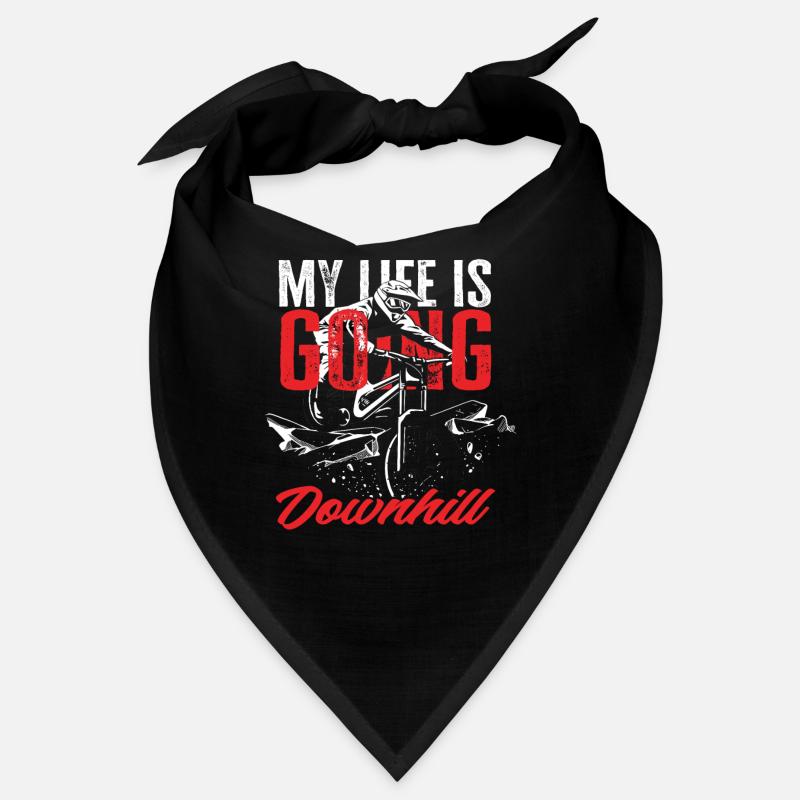 Mein Leben Geht Bergab Downhill MTB Bandana