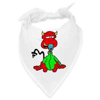Diavoletto - Bandana - Weiß - Vorne