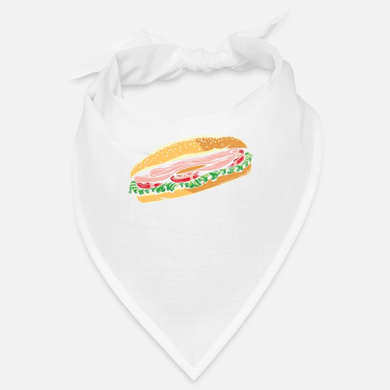 Sandwich Sandwich Snack Célébration Bandana