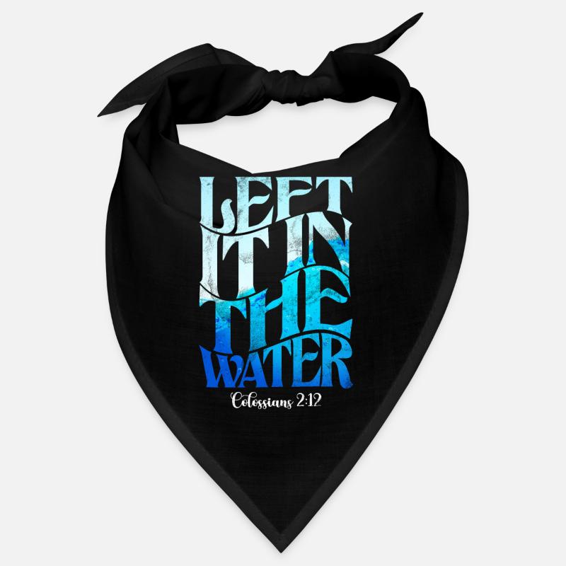 Baptism Baptized Christian Jesus God - Bible Bandana