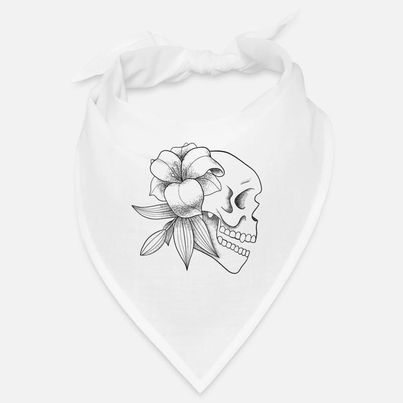 Skull Black Bandana