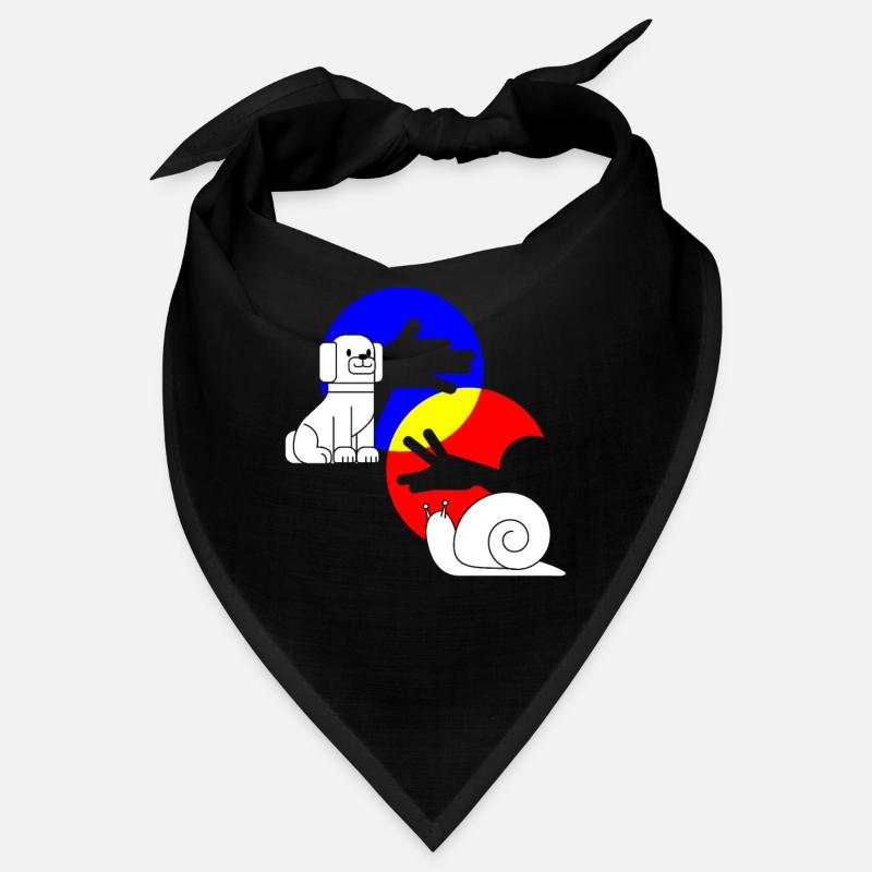 Shadow Play Shadow Chien Escargot Bandana