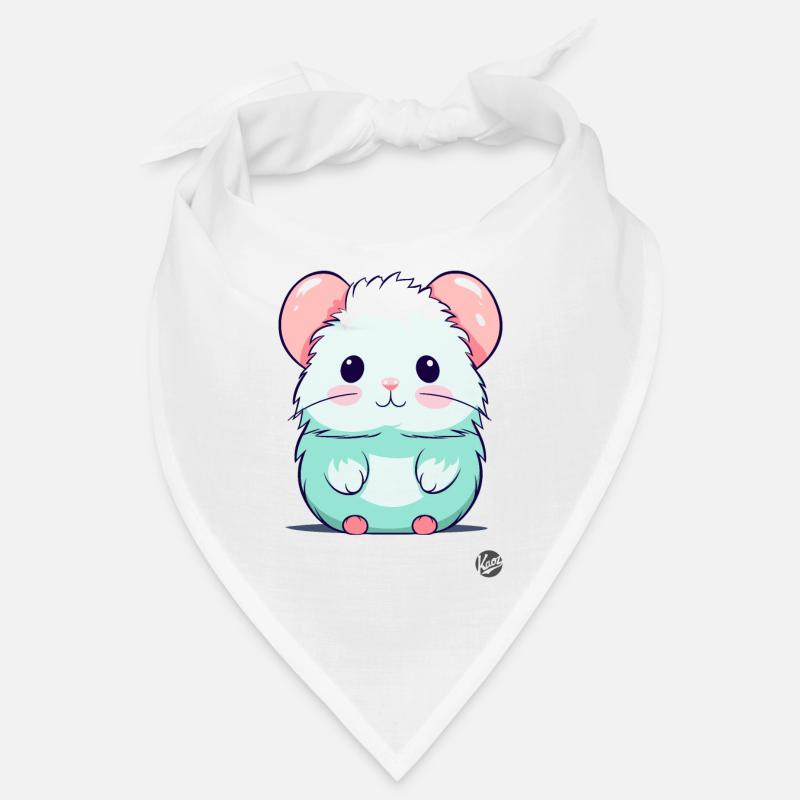 Surcharge de mignonnerie : la souris hamster la plus mignonne Bandana