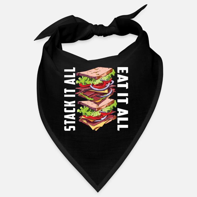 Sandwich Day Snack Celebration Sandwich Bandana