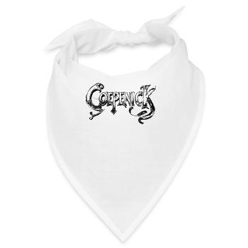 Berlin Köpenick Souvenir Cöpenick Minimalistisch - Bandana - Weiß - Vorne