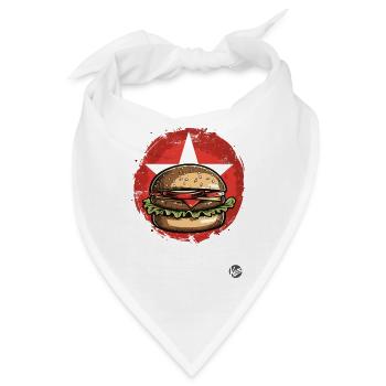 Kommunismus Burger im Sozialismus - Bandana - Weiß - Vorne