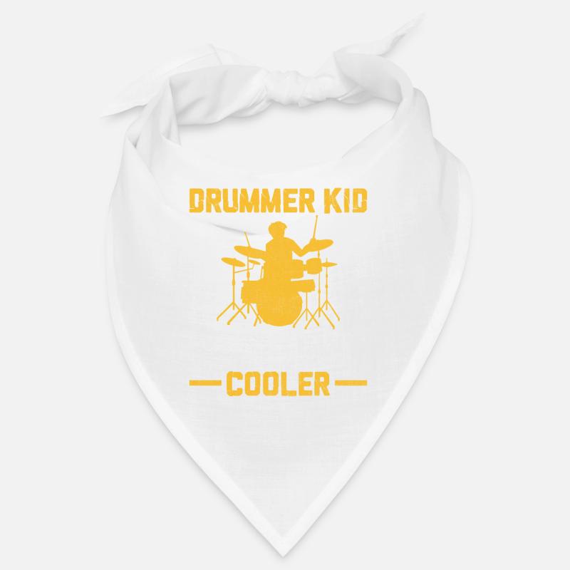 Drummer Kid comme un enfant normal mais plus cool Drum Dru Bandana
