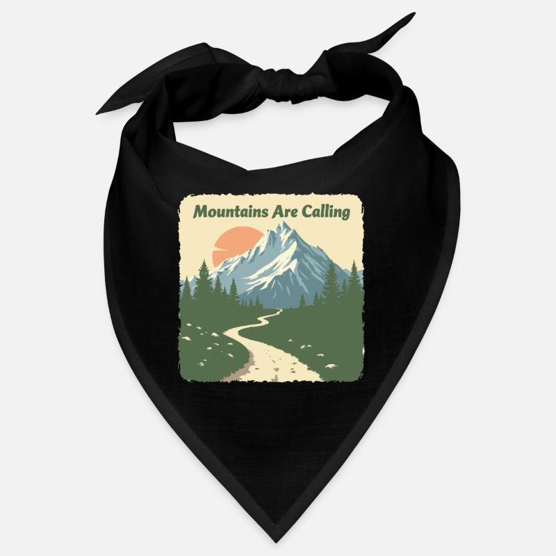 MOUNTAINS ARE CALLING Bandana
