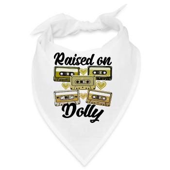 Cowboy Lustige Frauen Hut Wild Western Rodeo Musik - Bandana - Weiß - Vorne