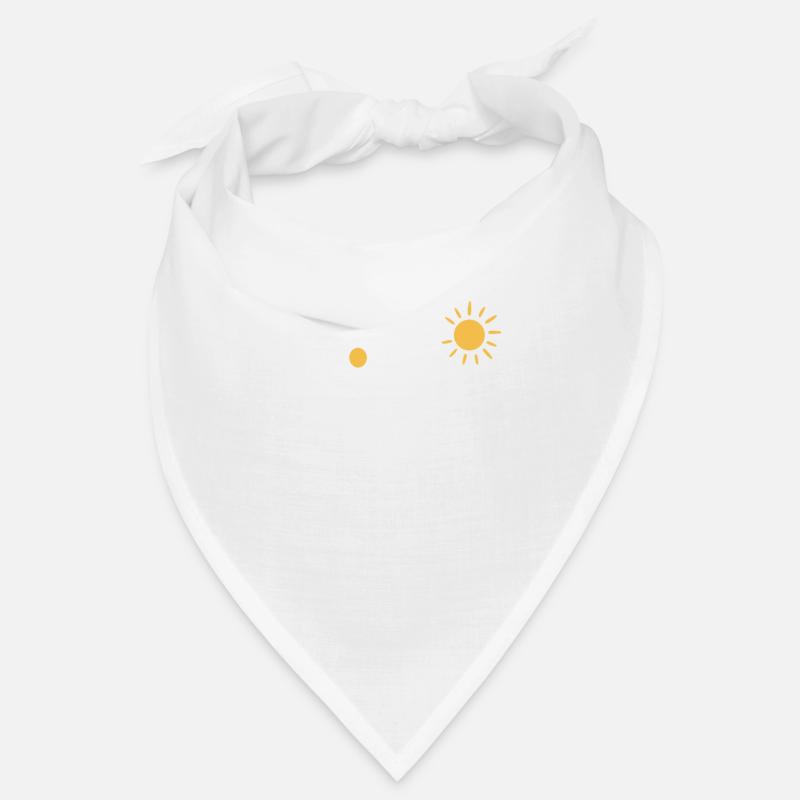 Harness Positivity And Mental Well-Being Through - Bandana - Weiß