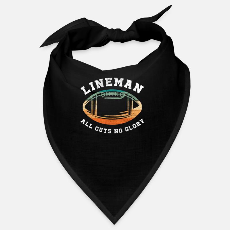 Lineman All Cuts No Glory Bandana