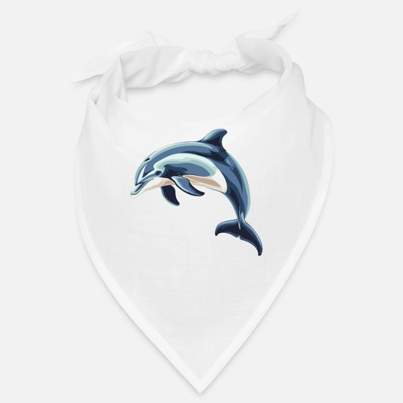Dolphin Delfine Delfin Bandana