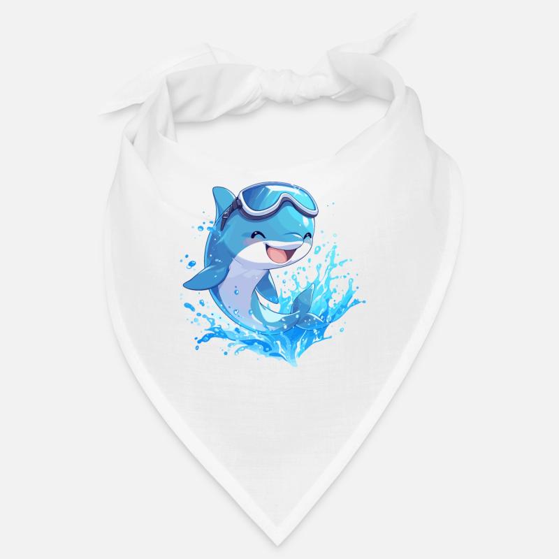 Dolphin Delfine Delfin Bandana