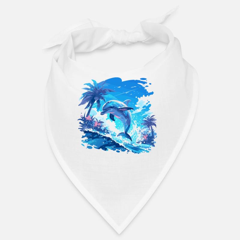 Dolphin Dolphins Dolphin Bandana