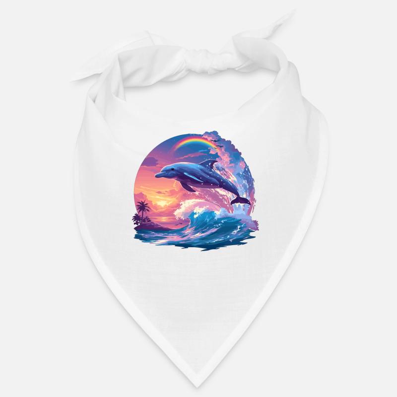 Dolphin Dolphins Dolphin Bandana