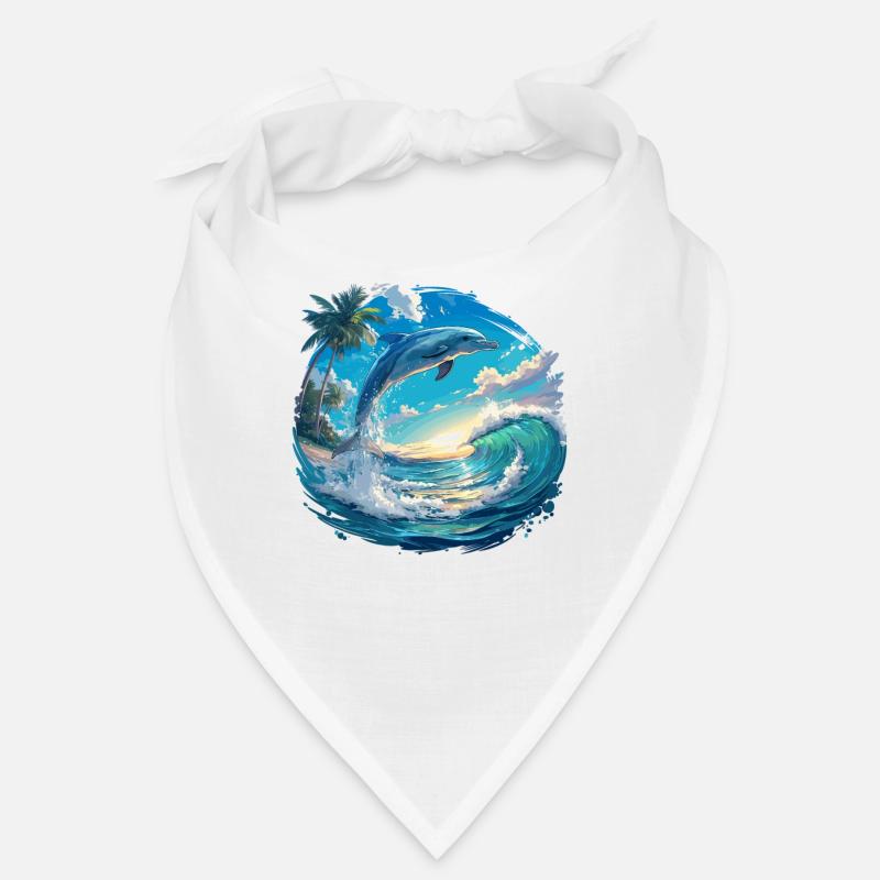 Dolphin Dolphins Dolphin Bandana