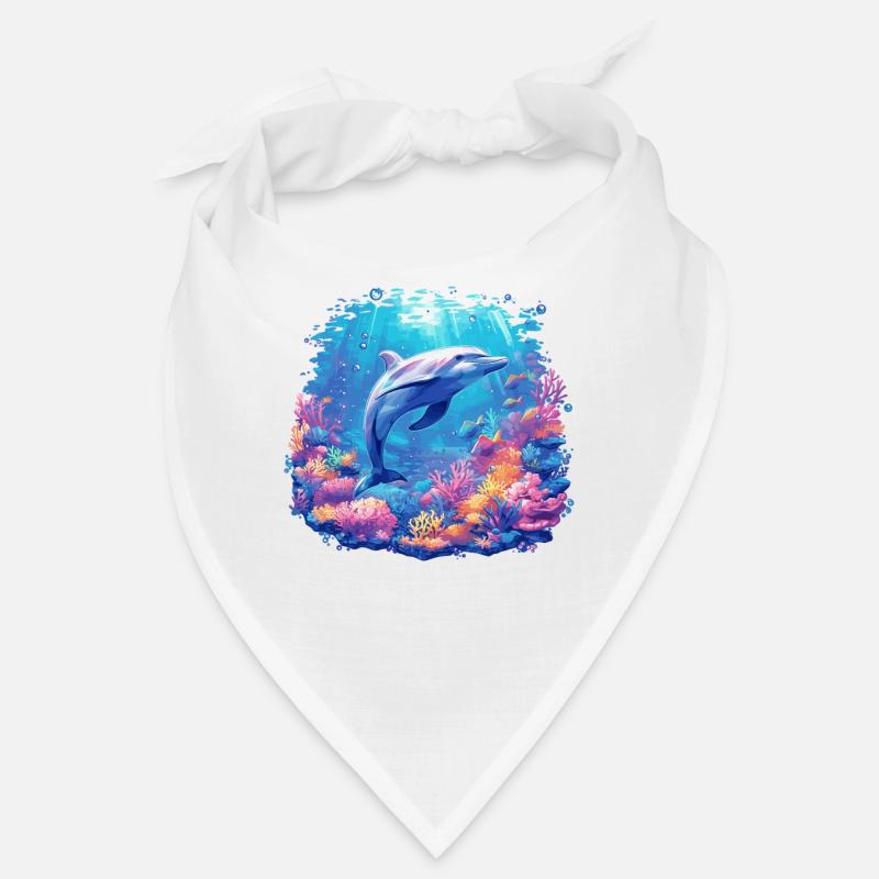 Dolphin Dolphins Dolphin Bandana