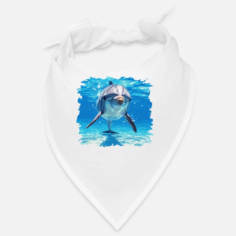 Dolphin Dolphins Dolphin Bandana