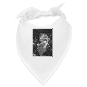 Dolphin Delfine Delfin - Bandana - Weiß - Vorne