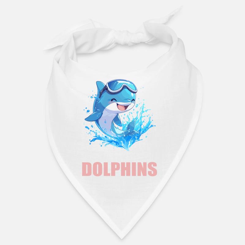 Dolphin Dolphins Dolphin Bandana