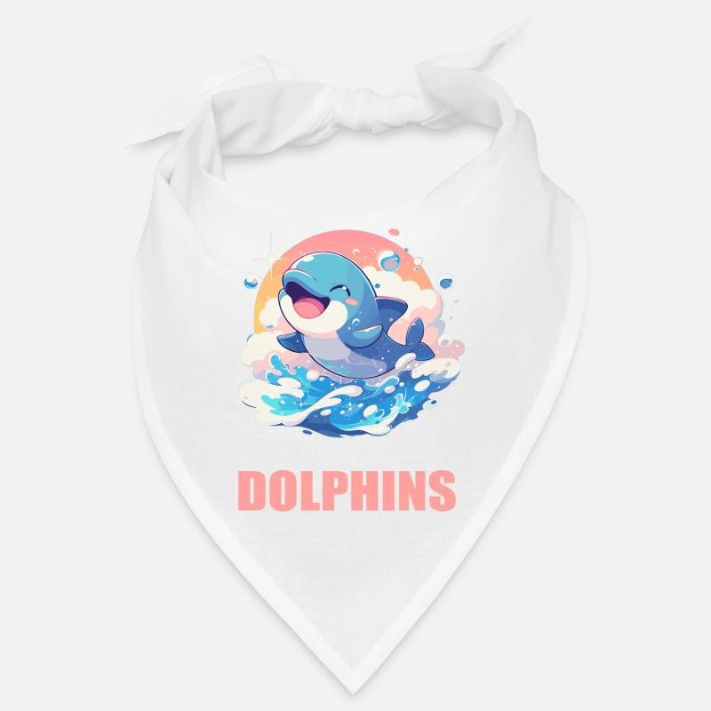 Dolphin Delfine Delfin Bandana