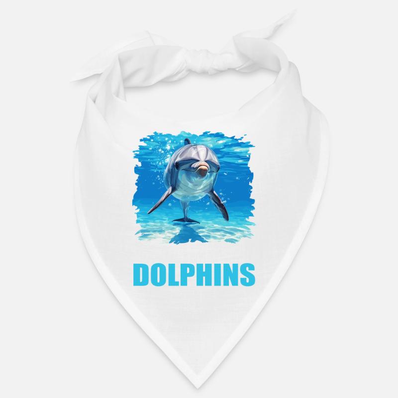 Dolphin Dolphins Dolphin Bandana