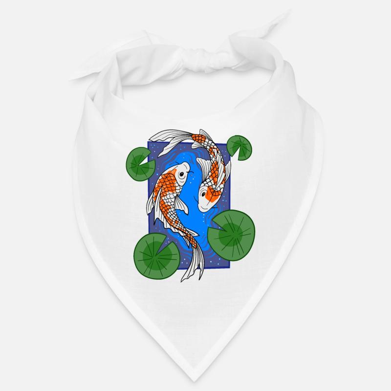 Poisson Koi Bandana