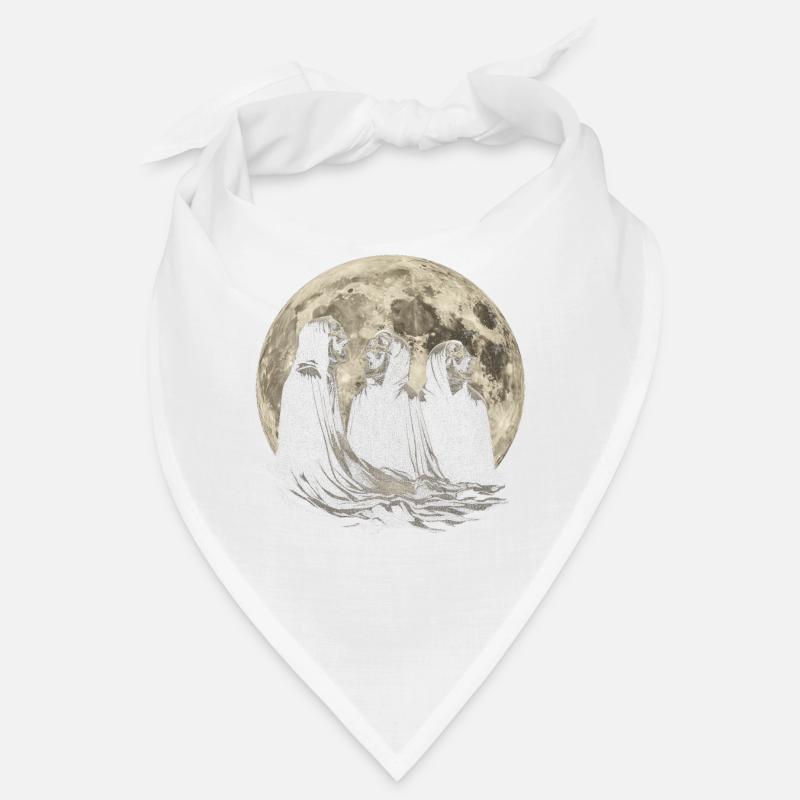 Sensenmann Der Tod Heulender Mond Bandana