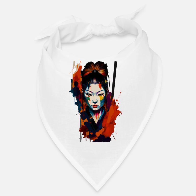 Guerrier samouraï – Splash Art flashy Bandana