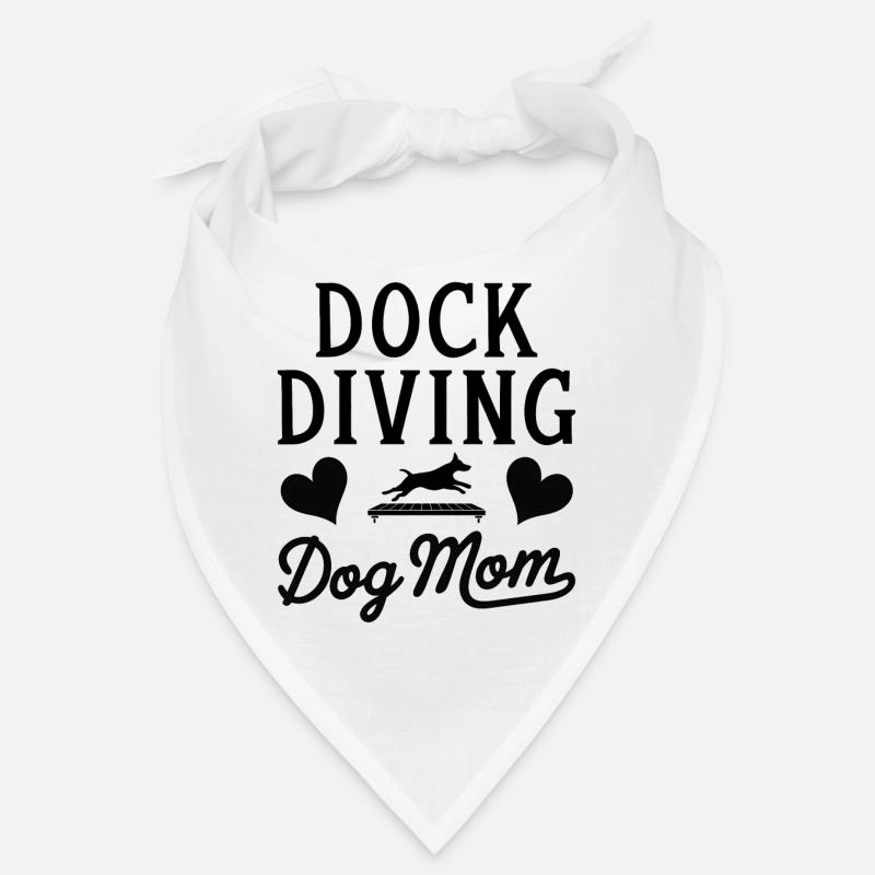 Dock Diving Saying Dog Diving Dock Diving Gift Bandana