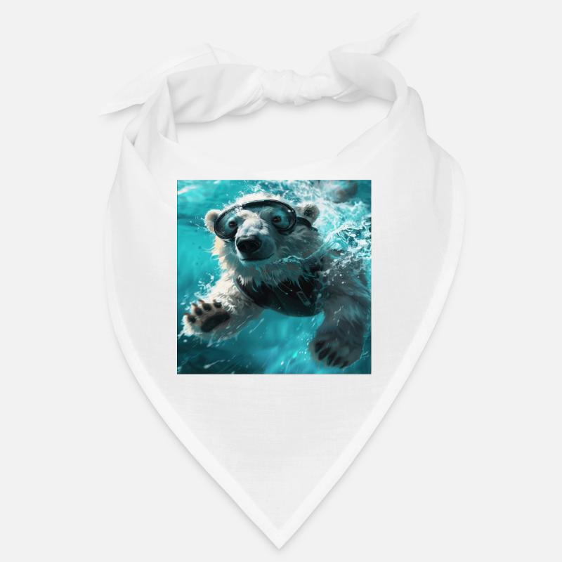 Eisbär Bandana