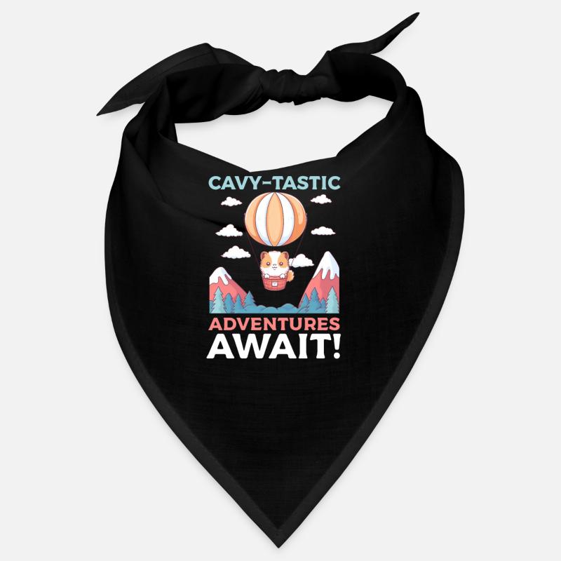 Des aventures cavy-tastic de cochon d’Inde vous attendent ! Bandana