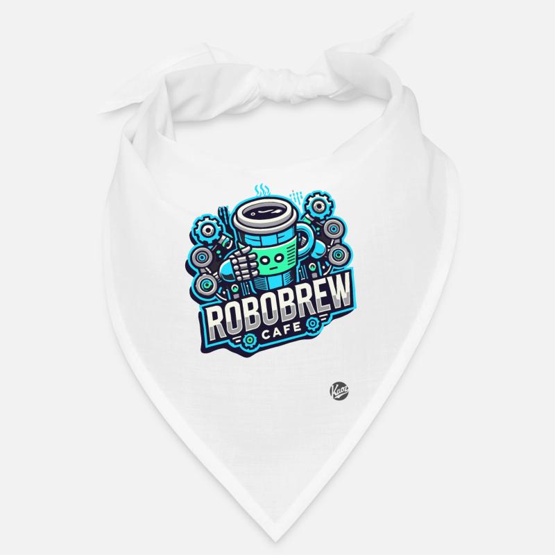 Nerd’s Finest Robo Brew Kaffee Design Bandana