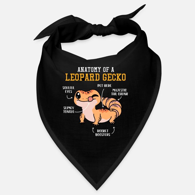 anatomie d’un gecko léopard Design pour un fan de Bandana