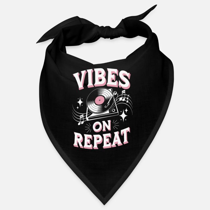 Chill Vibes Music Lover Laid-Back Relaxing Music Bandana