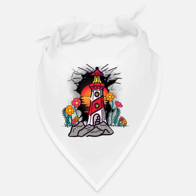 maritime, lighthouse, lighthouse, coast Bandana