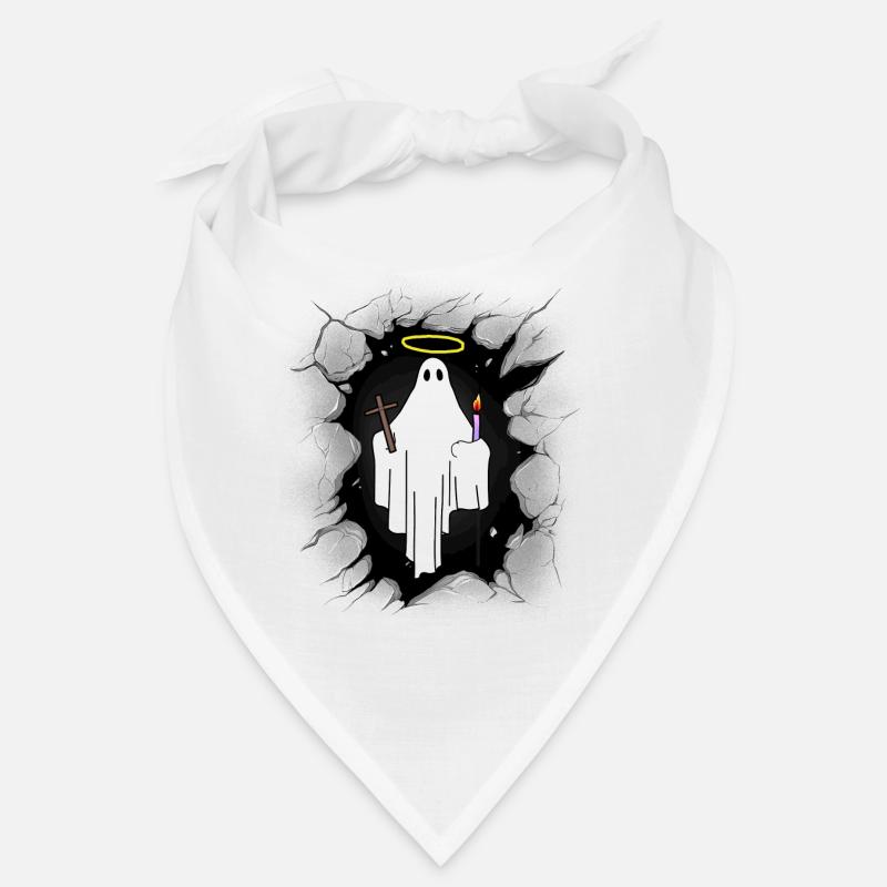 Ghost Ghosts Midnight Halloween Witching Hour Bandana