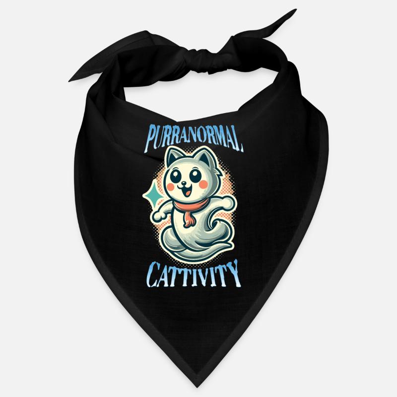 Funny Halloween Outfit Purranormal Cattivity Bandana