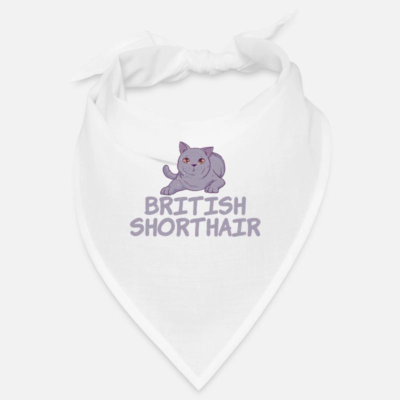 British Shorthair Gifts Bandana