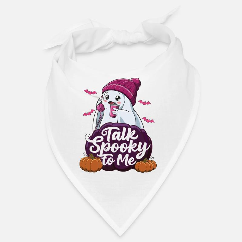 Halloween Ghost Funny Talk Effrayant pour moi Bandana