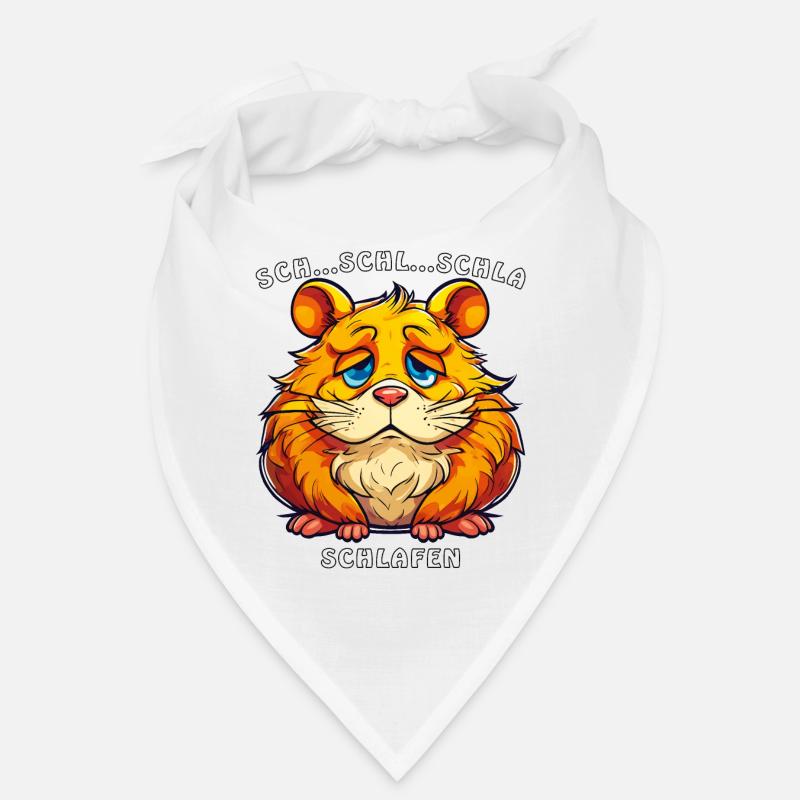 HAMSTER... CLÉ... DORS BIEN Bandana