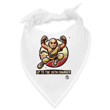 Up to the 36th Chamber – Shaolin Mönch Kung Fu - Bandana - Weiß - Vorne