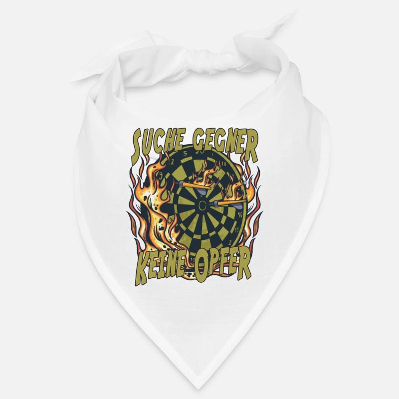 Dartboard - Look for opponents, no victims Bandana